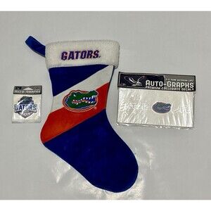 University of Florida Gators NCAA Christmas Stocking Car Window Decals Stickers